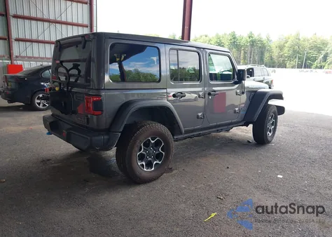 2021 Jeep Wrangler 4Xe Unlimited Rubicon 4X4 z USA, uszkodzony, nr VIN 1C4JJXR67MW783452